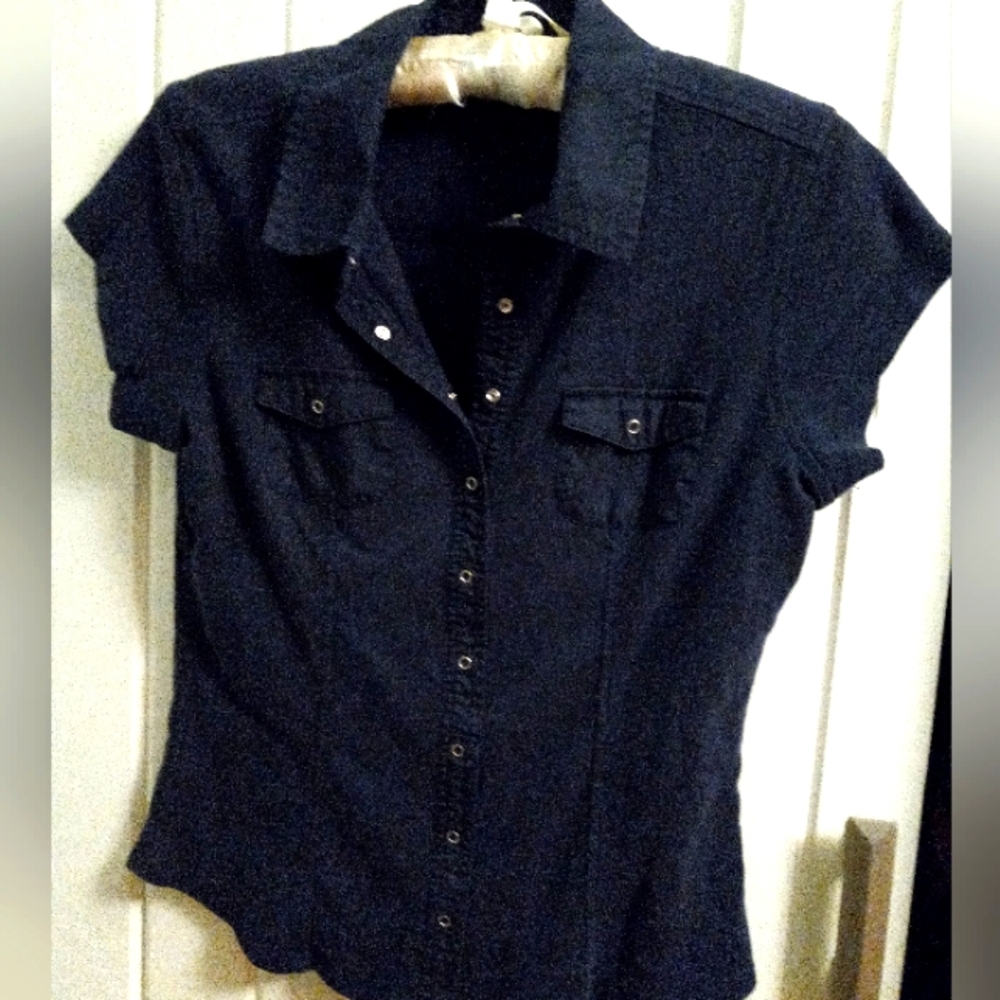 SALE! Vintage Express fitted camp shirt